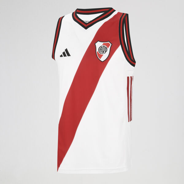 Musculosa B&aacute;squet adidas River Plate Titular 2026 Hombre