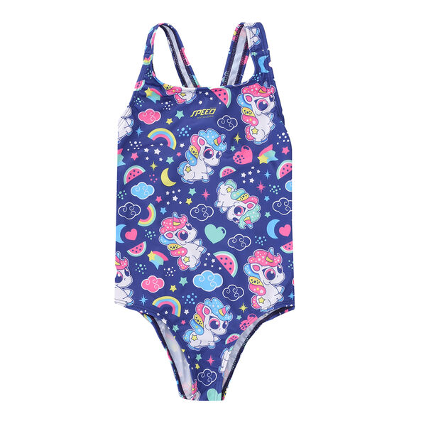 Traje de Baño Infantil Speed Estampada