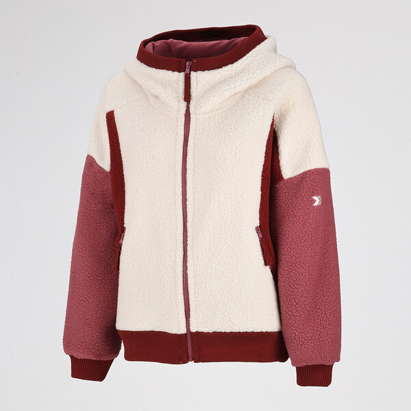 Campera Atomik Fleece Mujer con capucha