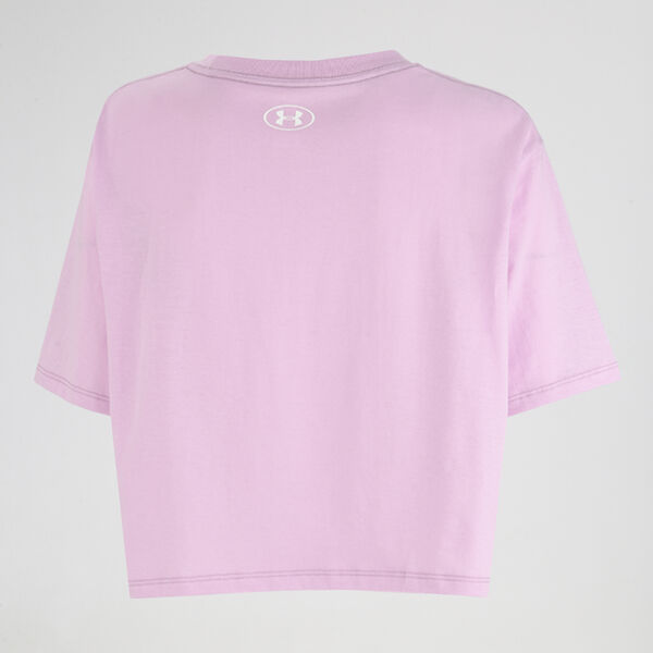 Remera Under Armour Boxy Crop Brand Mujer