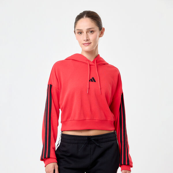 Buzo adidas Essentials Crop 3 Tiras Mujer