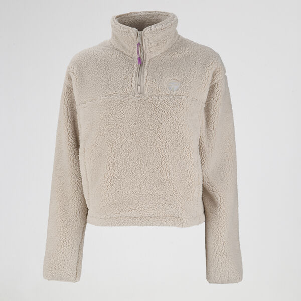 Buzo Topper 1-2 Zip Sherpa para Mujer