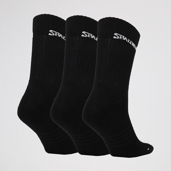 Pack de Medias ca&ntilde;a media Spalding Crew X3