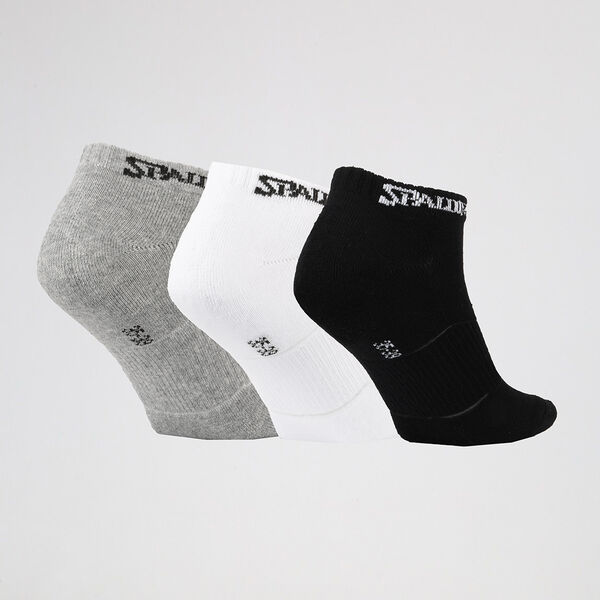 Pack de Medias soquetes Spalding Low Cut X3