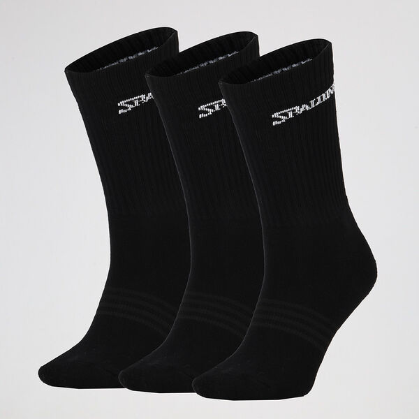 Pack de Medias ca&ntilde;a media Spalding Crew X6