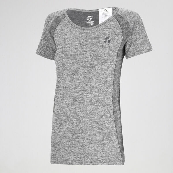 Remera Topper Seamless Mujer