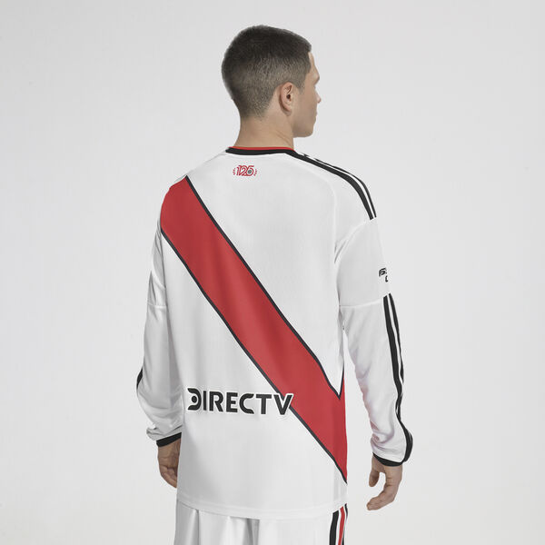 Camiseta River Plate adidas Titular 26 27 Manga Larga Hombre