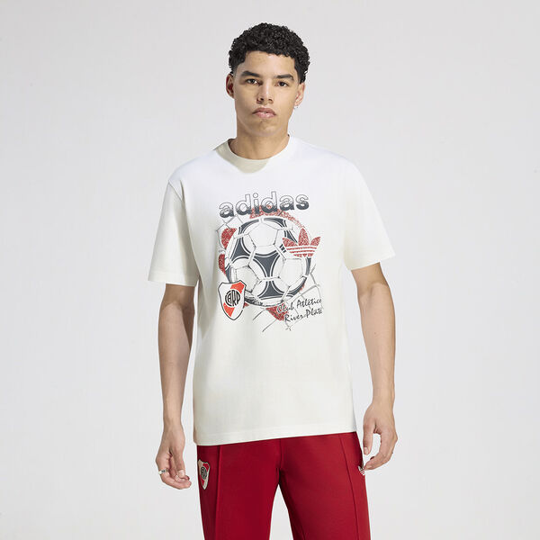 Remera River Plate adidas Seasonal Graphic Hombre