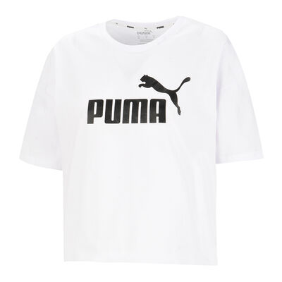 Remera Urbana Puma Essentials Crop Logo Mujer