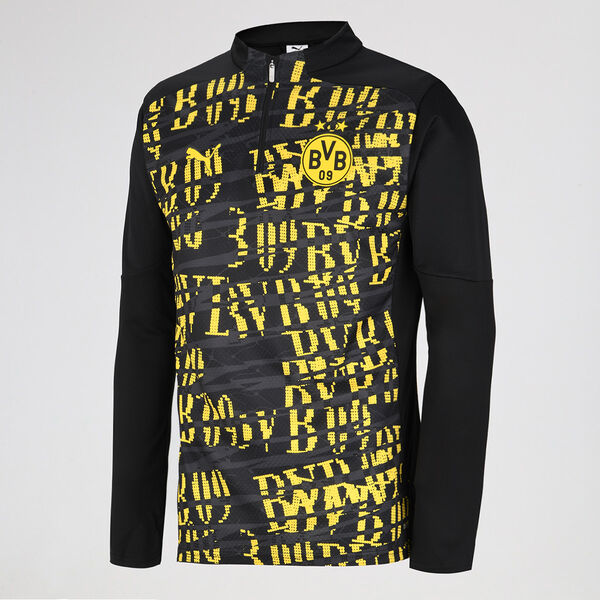 Buzo Puma Borussia Dortmund Prematch 1/4 Zip Top de Hombre