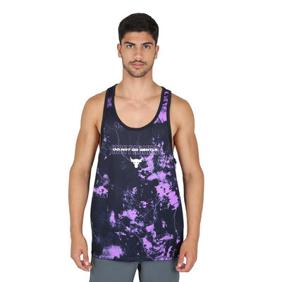Musculosa Training Under Armour Project Rock Print Mesh Hombre