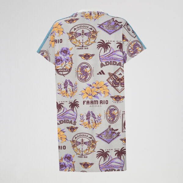 Vestido estampado adidas Farm Mujer