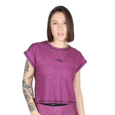 Remera Urbana Fila Hanna Print Mujer