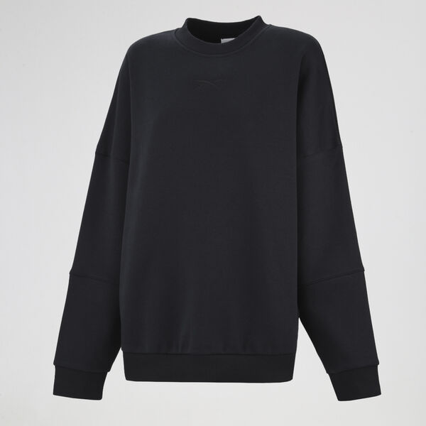 Buzo Reebok Lux Oversized Crew Mujer