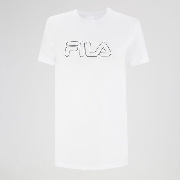 Remera FILA Regular Basic Outline Mujer