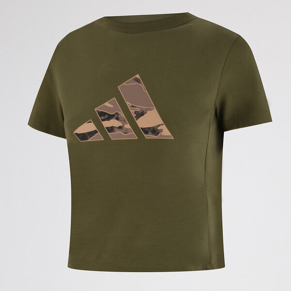 Remera adidas Camo Mujer
