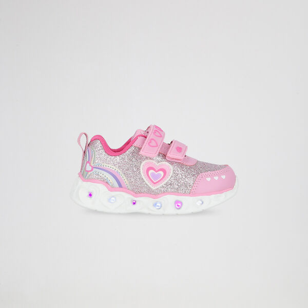 Zapatillas Footy Shiny Heart Ni&ntilde;a con luces