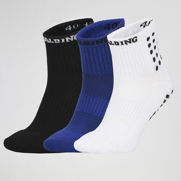 Pack de Medias Spalding Antideslizante Antibacterial X3