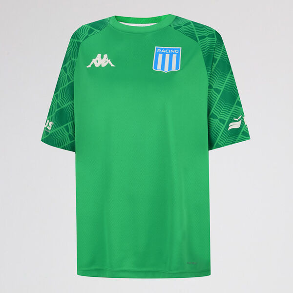 Camiseta Racing Club Kappa Kombat Pro Arquero 2025 Mujer