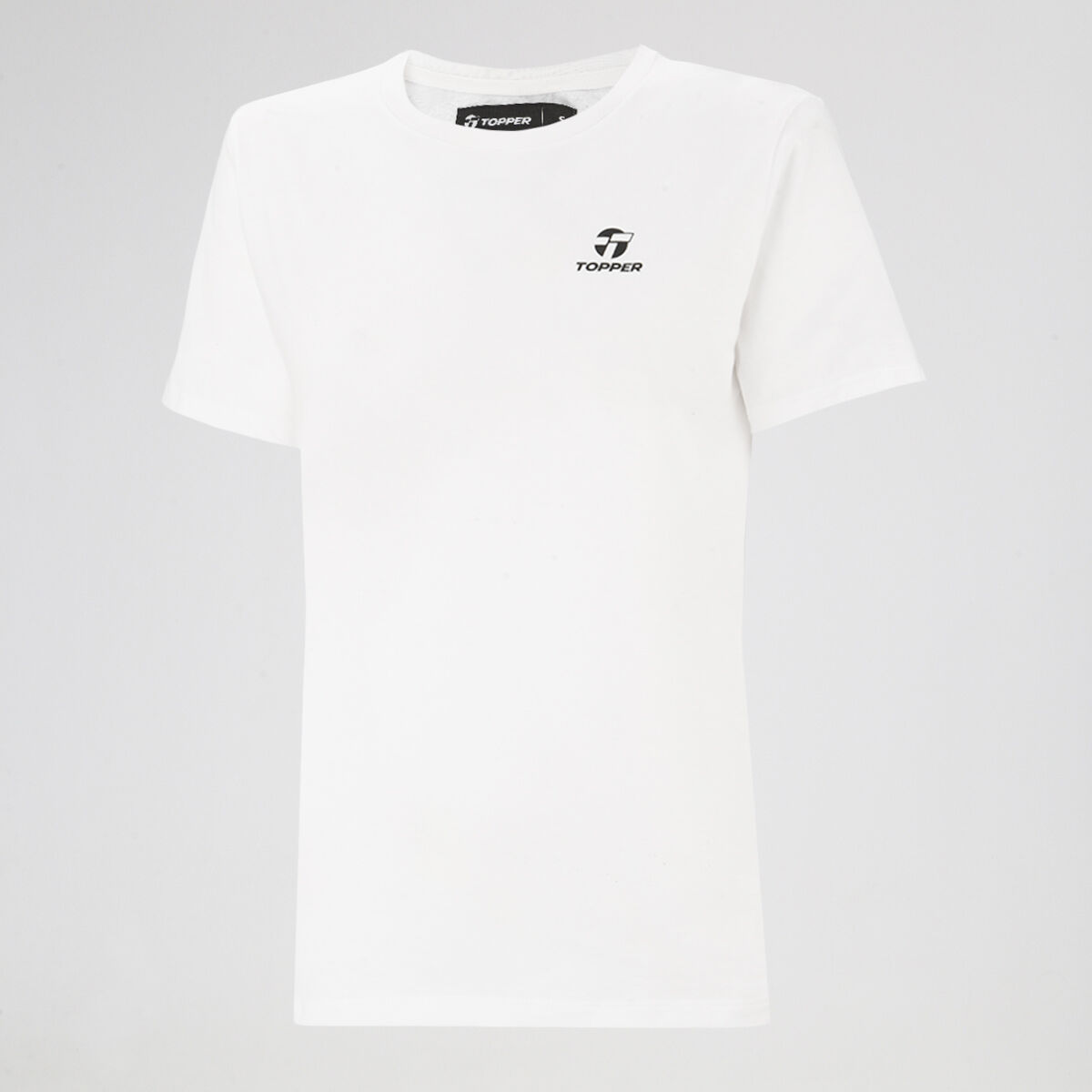 Remera Topper Manga Corta Mujer