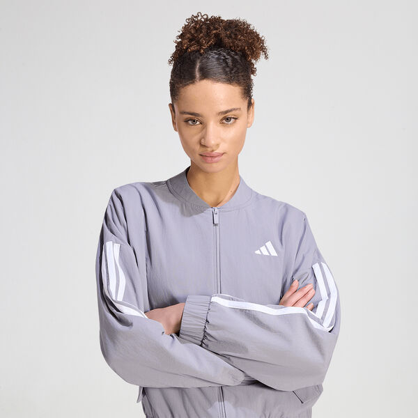Campera adidas Essentials 3 Tiras Bomber Mujer