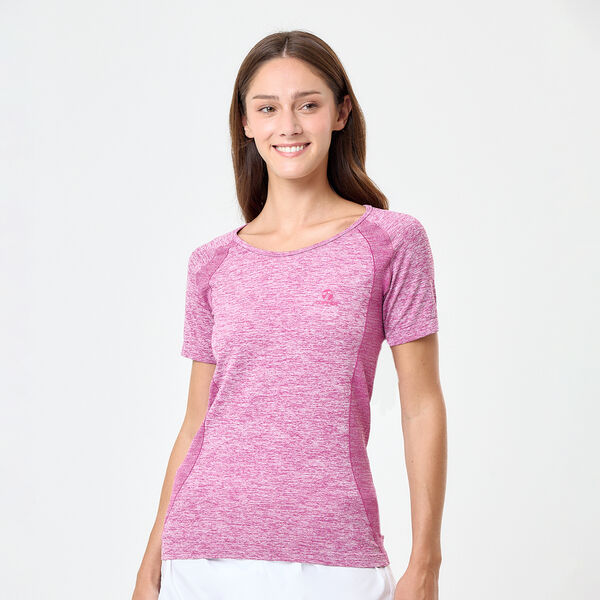 Remera Running Topper Seamless Mujer