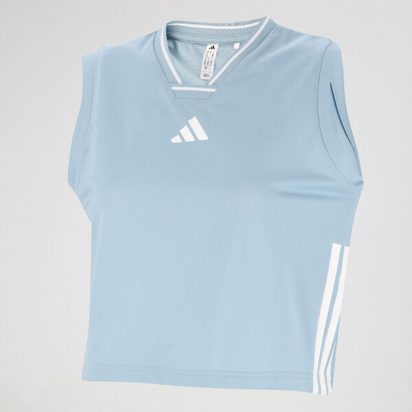 Musculosa adidas Tiro Cut 3 Tiras Mesh de Mujer