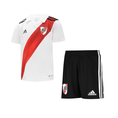 Conjunto Fútbol River Plate adidas Local Mini para Niños