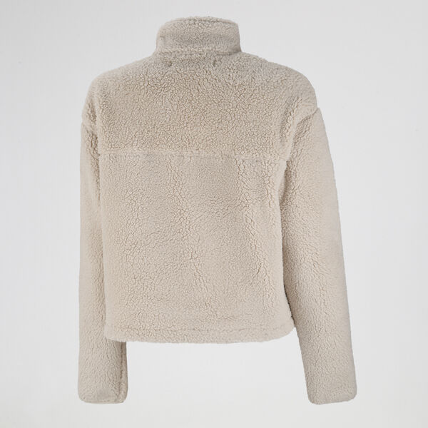 Buzo Topper 1-2 Zip Sherpa para Mujer