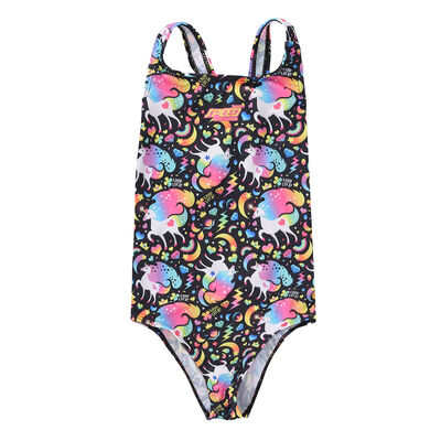 Traje de Baño Infantil Speed Estampada
