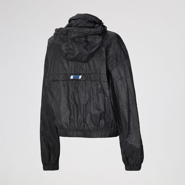Campera Running Topper Crinkled Mujer