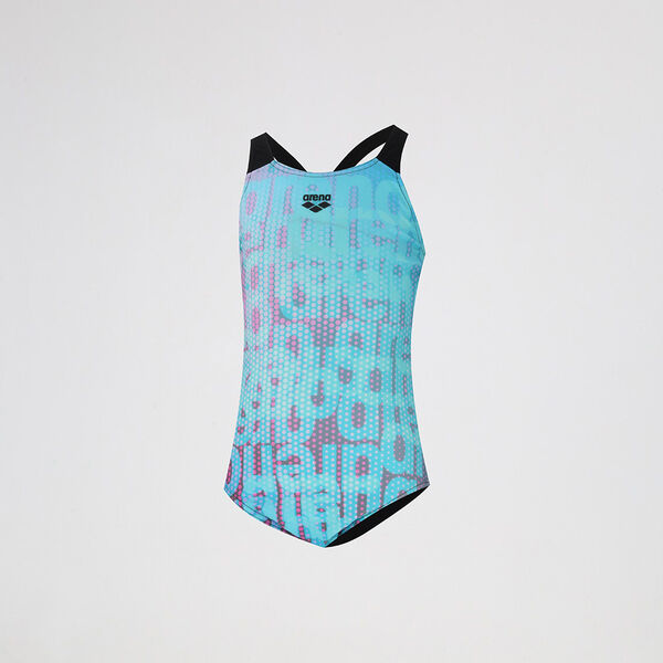 Traje de Ba&ntilde;o Arena Multi Colours V-back 509 Ni&ntilde;a