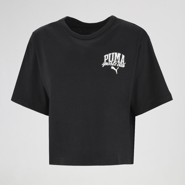 Remera Puma Class Relaxed Crop Mujer