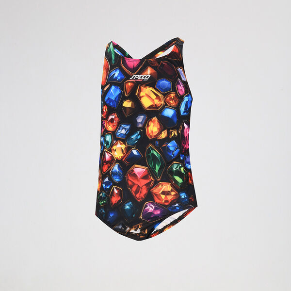 Traje De Baño Speed Crystal Stones Niña