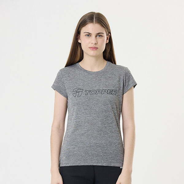Remera Entrenamiento Topper Brand Mujer
