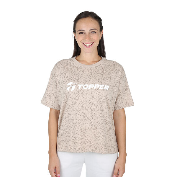 Remera Topper Gtw Loose Brand Mujer
