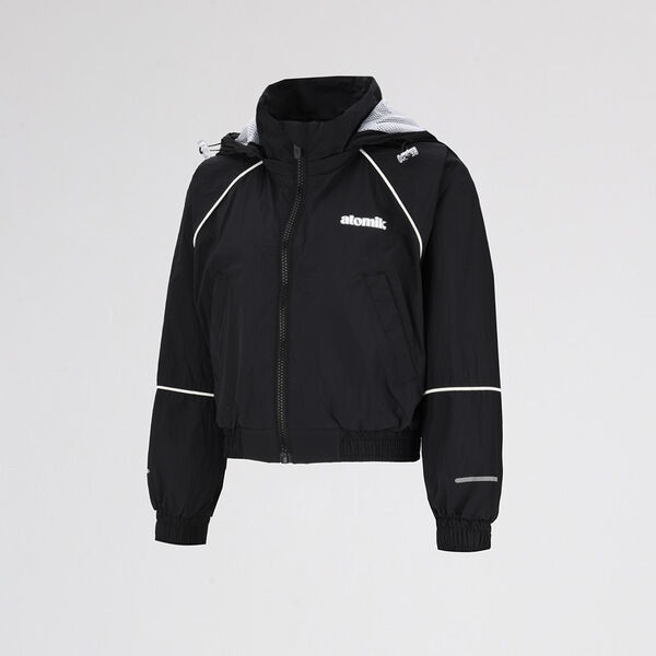 Campera Atomik Soft Windbreaker Ni&ntilde;a con capucha