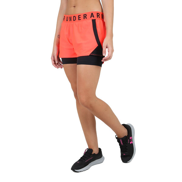 Short Entrenamiento Under Armour Play Up 2 In 1 Mujer