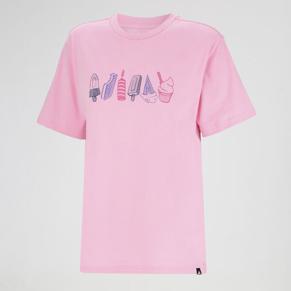 Remera adidas Lounge Food Graphic Mujer