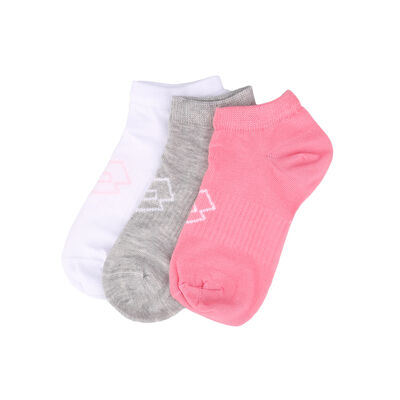 Pack de Medias Lotto Logo Invisibles Color x3