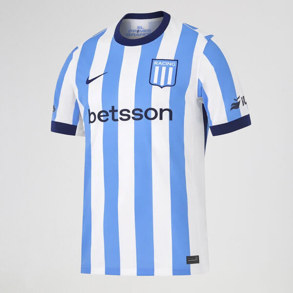 Camiseta Racing Club Nike Local 2026 Stadium Hombre