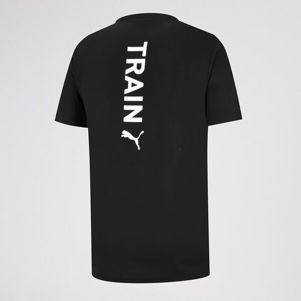 Remera Puma Graphics Vertical Logo Hombre