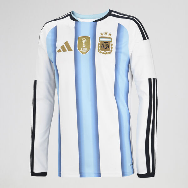 Camiseta adidas Argentina Titular 2026 Manga Larga Hombre