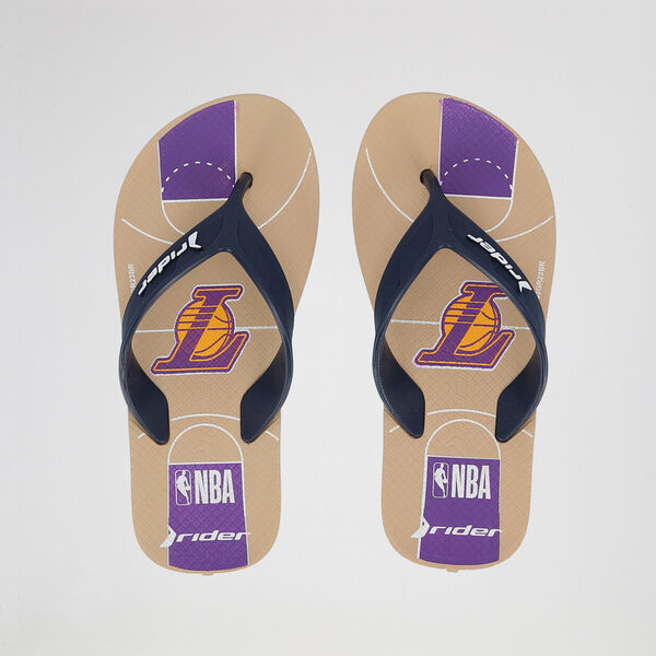 Ojotas Rider Street NBA Thong Sintético Infantil