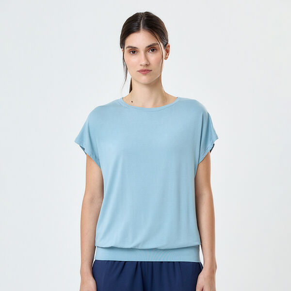 Remera Loop Up Lounge Soft  para Mujer- Comfort Blend- Sin Mangas