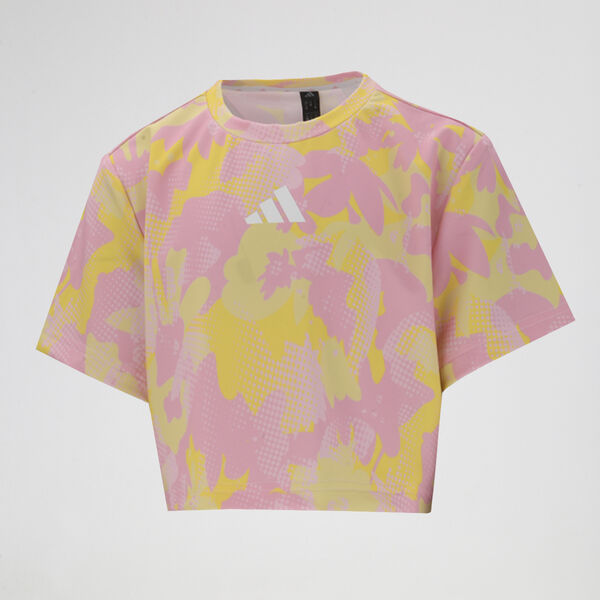 Remera adidas Essentials Flower Niña