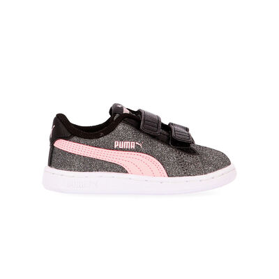 Zapatillas Urbanas Puma Smash V2 Glitz Glam V Para Niños