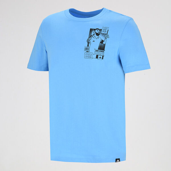 Remera Fútbol adidas Messi Icon G T Hombre