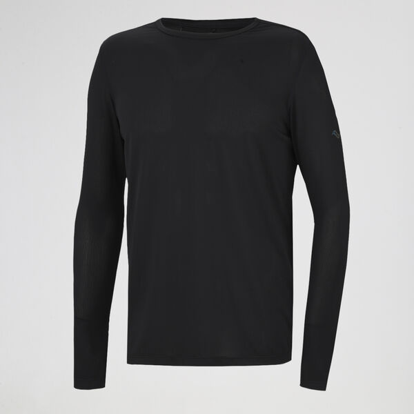 Remera Running Saucony Stopwatch Manga Larga Hombre