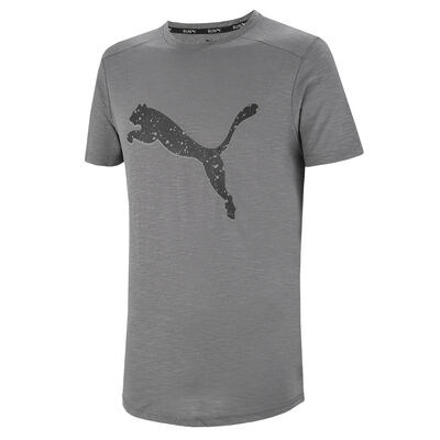 Remera Urbana Puma Run Logo Ss Hombre